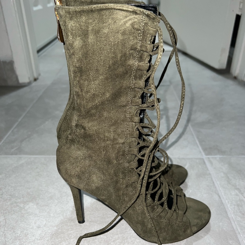 Army Green Heels